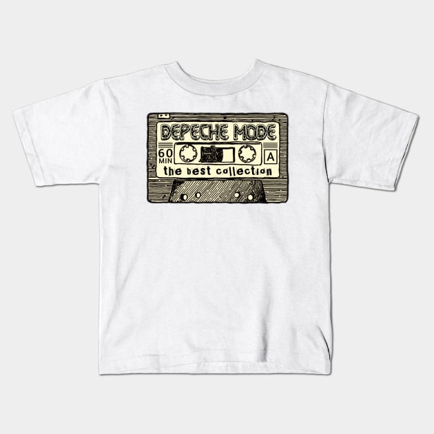 Depeche mode cassette Kids T-Shirt by Gingin store